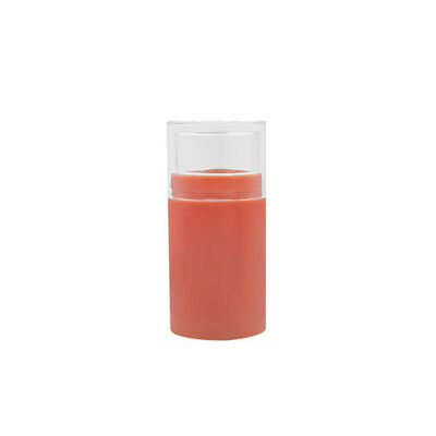10g Plastic Sunscreen Solid Blush Deodorant Antiperspirant Stick Rotary Cream Bottle Silk Screen Frosted