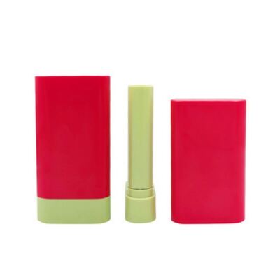 20g Refillable Empty Plastic Deodorant Stick Container 20ml Pull Ring Sealing Silk Screen Printing Flat