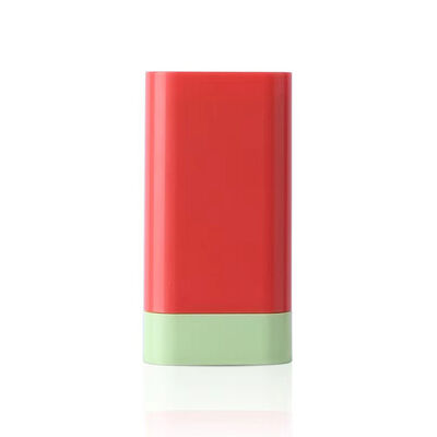 20g Refillable Empty Plastic Deodorant Stick Container 20ml Pull Ring Sealing Silk Screen Printing Flat