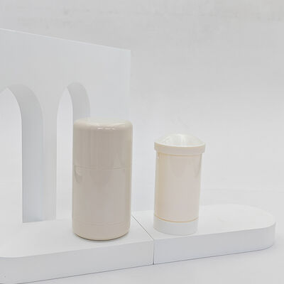 50ml Refillable Plastic Deodorant Stick Tube Roll On Round PCR Cosmetic Packaging Custom Color