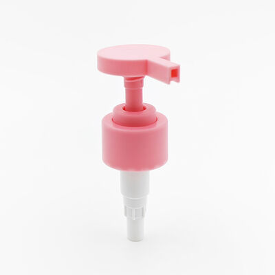 24mm 28mm PP Lotion Pump 2cc Matte Ribbed Outer Spring Cosmetic Dispenser Custom Color