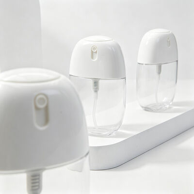 30ml 50ml Mini Portable PETG Spray Bottle Press Cap Travel Perfume Skincare Packaging