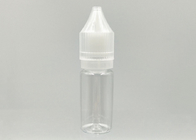 Soft PET Refillable Eye Dropper Bottles Non Toxic Plastic Dropper Bottles
