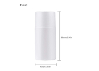 Plastic PP Airless Cosmetic Bottles Outdoor  Travel And Daily Life Use