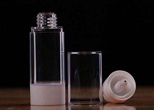 Plastic Pump Frosted Empty Cosmetic Container Customizable Logo