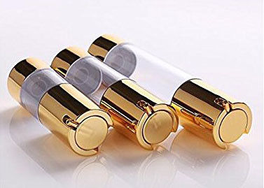 15ml 30ml 50ml Plastic Airless Pump Vacuum Cosmetic Bottle Leakproof Controlled Dispensing Cream Lotion Packaging