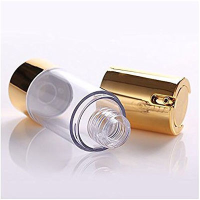 15ml 30ml 50ml Plastic Airless Pump Vacuum Cosmetic Bottle Leakproof Controlled Dispensing Cream Lotion Packaging