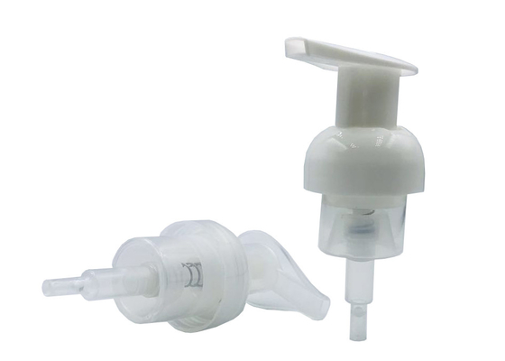 30mm 40mm Facial Cleaning Foam Pump Plastic Dispenser PP Inner Spring
