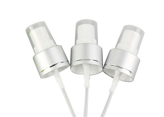 Aluminum Matt Silver Fine Mist Sprayer Recyclable Eco Friendly
