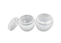 Compact White Empty Makeup Containers Airless Cream Jar Corrosion Resistant