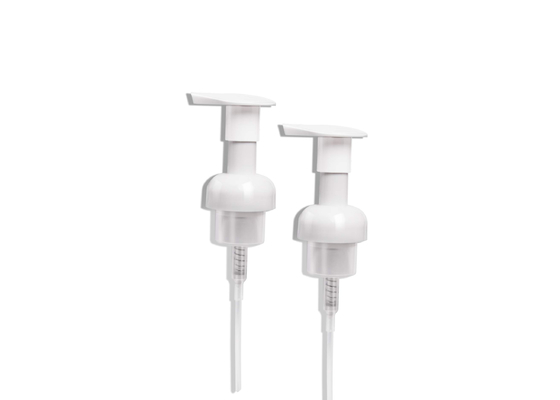30mm 40mm Facial Cleaning Foam Pump Plastic Dispenser PP Inner Spring