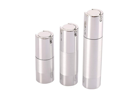 Customized 15ml 30ml 50ml Plastic Airless Pump Vacuum Cosmetic Bottle Leakproof Controlled Dispensing Cream Lotion Packaging