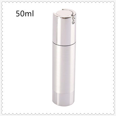 Customized 15ml 30ml 50ml Plastic Airless Pump Vacuum Cosmetic Bottle Leakproof Controlled Dispensing Cream Lotion Packaging
