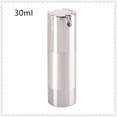 Customized 15ml 30ml 50ml Plastic Airless Pump Vacuum Cosmetic Bottle Leakproof Controlled Dispensing Cream Lotion Packaging