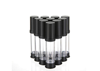 Black Cream Airless Cosmetic Bottles 10 Ml Mini Size Daily Life Use