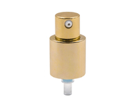 Gold Plastic Treatment Pump Non Spill Cosmetic Pump Dispenser