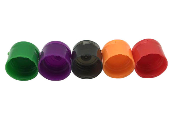 Multi Colors Cosmetic Bottle Caps 20 / 410 Lightweight Jam Proof