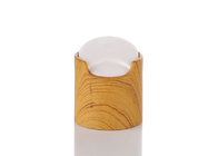 Bamboo Surface Plastic Bottle Caps Recyclable  Environment Friendly