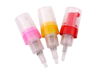 Red Pink Yellow Foaming Soap Pumps  Leakage Proof  For Cosmetic Bottle