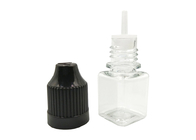 Square Shape Plastic Squeeze Dropper Bottles Customized Color And Sizes