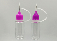 PET  Soft 	Smoke Oil Bottle Steel Needle Plastic Eye Dropper Bottles