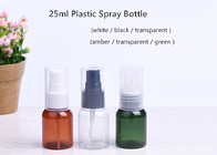 25ml Small Spray Custom Cosmetic Containers PET Plastic Material For Perfume