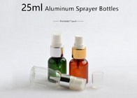 Aluminum Head Refillable Perfume Spray Bottle Half Cover Customized Colors