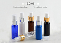 Various Colors PET Spray Bottle , 30ml Empty Atomiser Spray Bottle Round Shape
