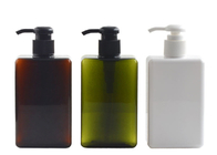 280ml Empty Lotion Bottle ,  Square Plastic Lotion Bottle Packaging Shampoo Usage