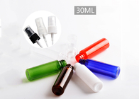 Variety Round Plastic Mist Spray Bottle 30ml PET / PP Material For Perfume