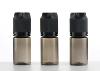 Small Capacity Smoke Oil Bottle PET Plastic E Liquid / Juice Container Durable