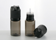 Small Capacity Smoke Oil Bottle PET Plastic E Liquid / Juice Container Durable