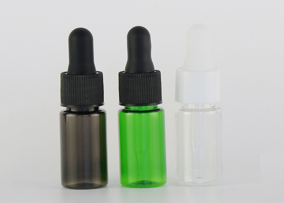 Glass Empty Essential Oil Bottles Non Leaking Multi Color Choice With Sample