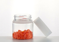 Plastic Cream Jars Cosmetic Packaging 60ml Capacity Portable For Foods / Creams