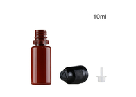 Brown Pet Essential Oil Bottle 10ml  Black Cap Clear Nesse No Leaking Portable