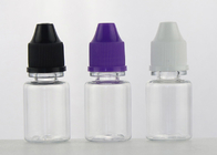 Comestic Packing E Liquid Bottle 20ml Transparent Color With Anti Fall Cap