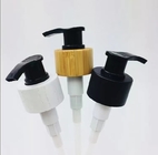 24 / 28mm Cosmetic Lotion Soap Dispenser Pump Real Wood Bamboo