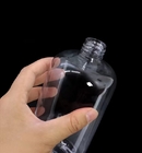 Cosmetic Plastic Lotion Pump Bottle For Shampoo 100ml 250ml 500ml Transparent