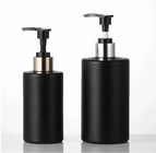 Plastic Recycled Shampoo Pump Bottle HDPE Matt Flat Neck Customized 200ml 350ml