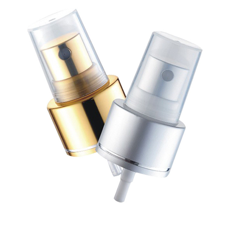 Gold Color Aluminum Perfume Fine Mist Sprayer 20mm 24mm 28mm