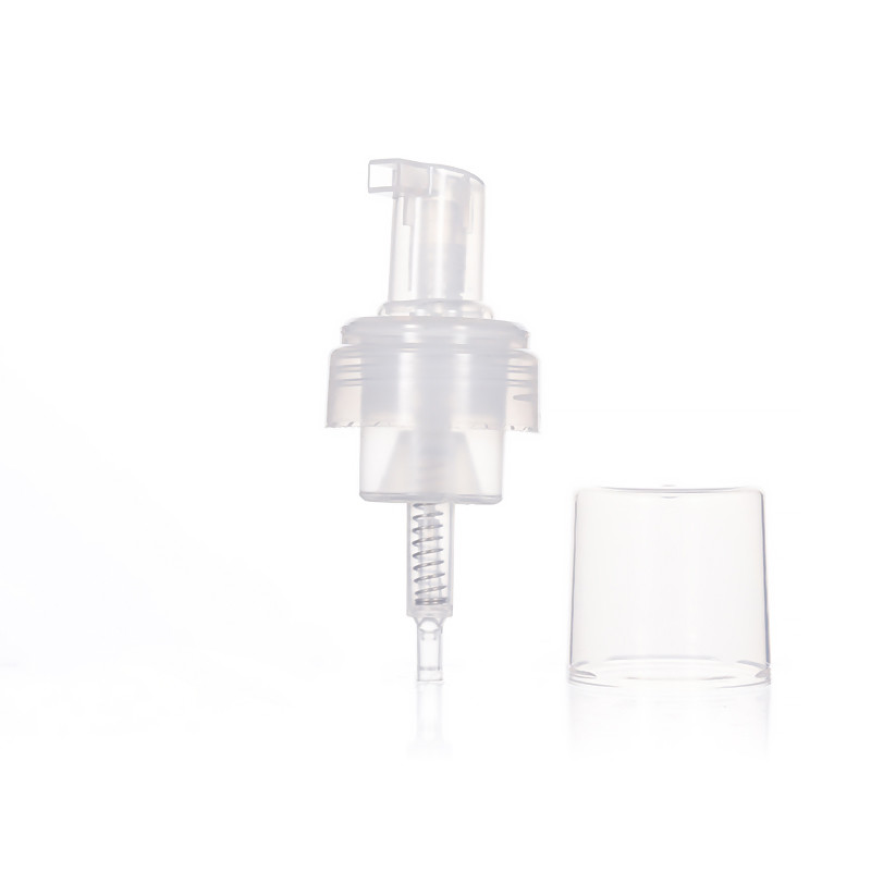 42mm Facial Cleaning Foam Pump White Plastic Dispenser PP Lotion Pump For Bottle