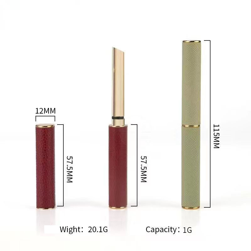 High Gloss Blush 5ml Capacity Cylindrical Plastic Tube with Brush Head Various Styles No Pattern Printin