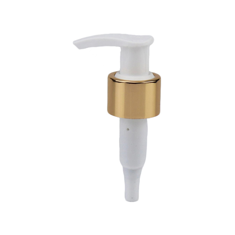 24mm 28mm Aluminum Lotion Pump Dispenser Lotion Pump Soap Press