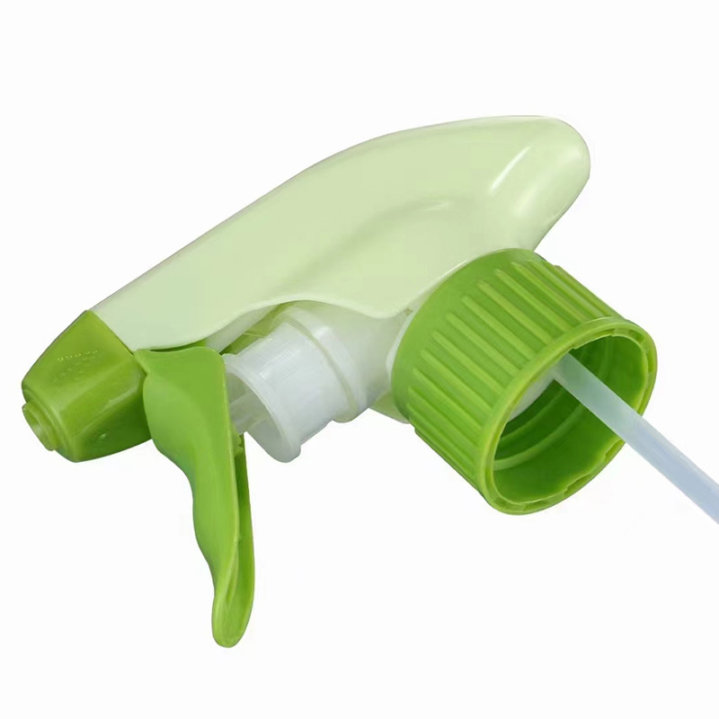Leak-Proof 28mm All Plastic Trigger Sprayer with Round Nozzle and Twist On Closure Type