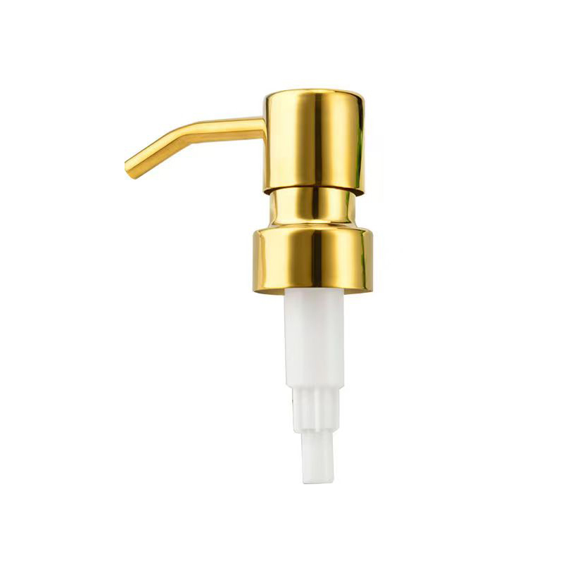 28mm Custom Color Luxury Stainless Steel Lotion Pump