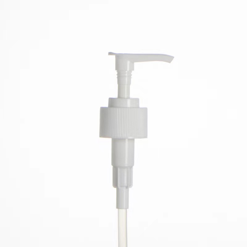 24mm 28mm Custom Color Ribbed Closure PP Plastic Lotion Pump
