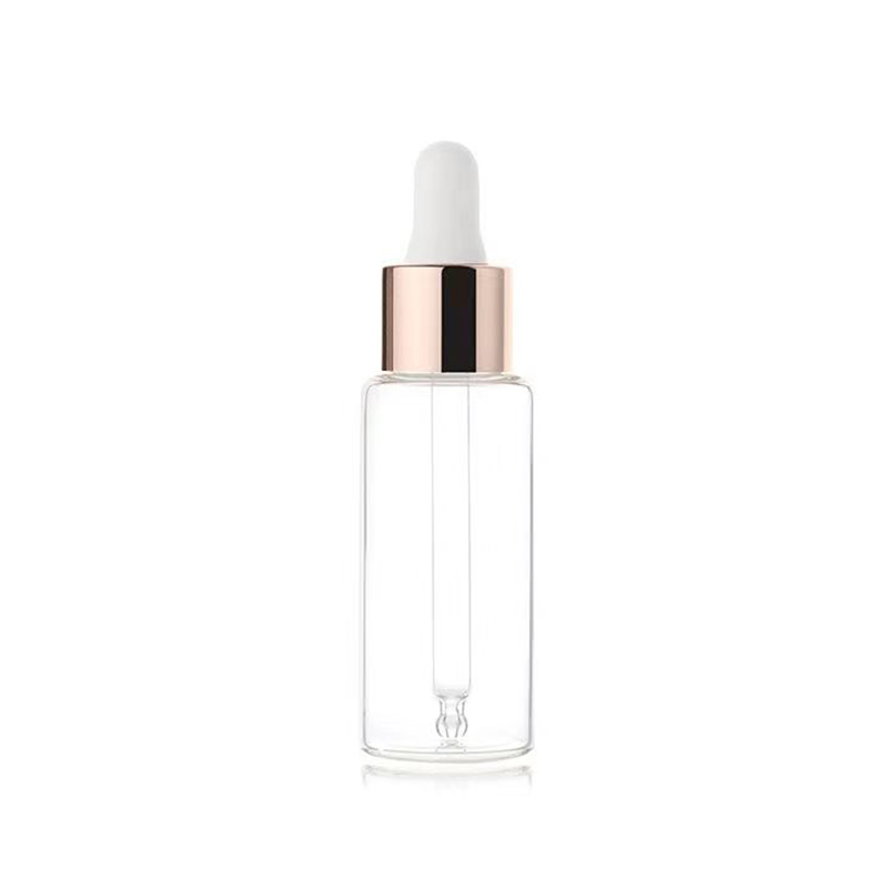 Empty 5ml 10ml 15ml 20ml 30ml 50ml 100ml Transparent Glass Essential Oil Bottle