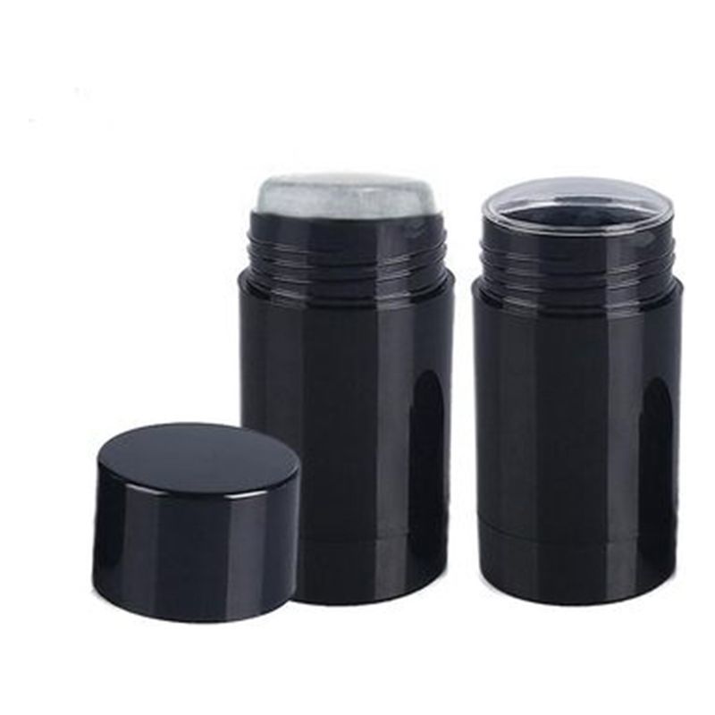 Custom High Quality 10g Empty Blush Stick Bottle Deodorant Balm Stick Top Rotation Cosmetic Plastic Packaging Container Reusable