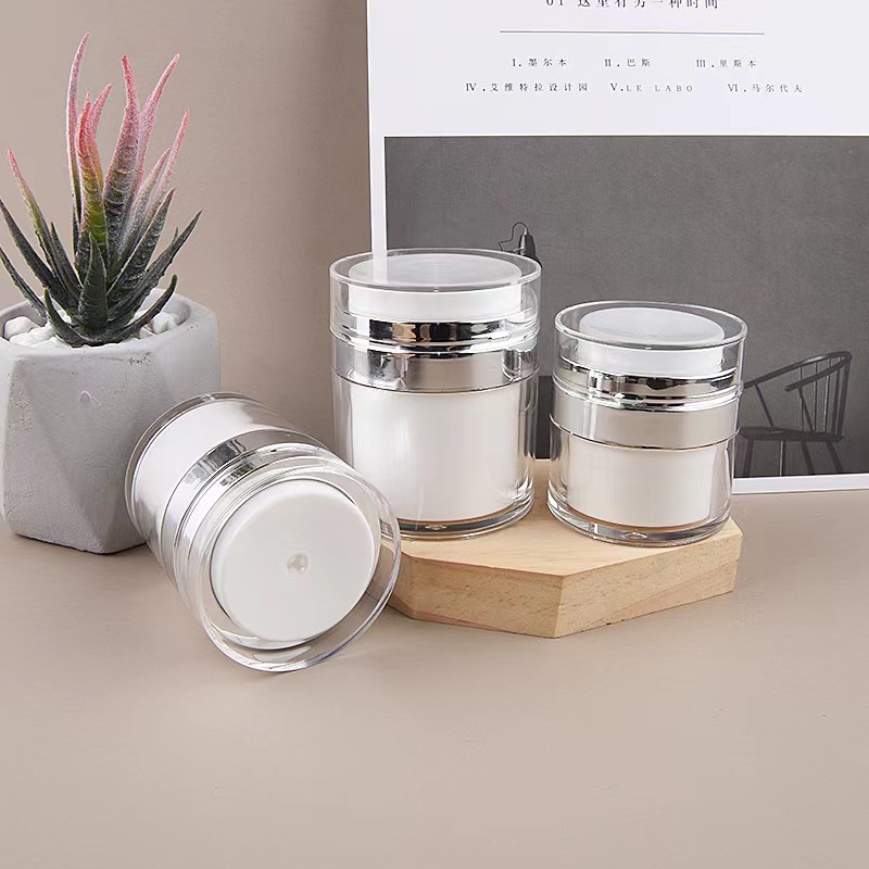 Commonly Used Airless Bottle With Various Capacity 30ml 50ml 80ml 100ml Accept Customization
