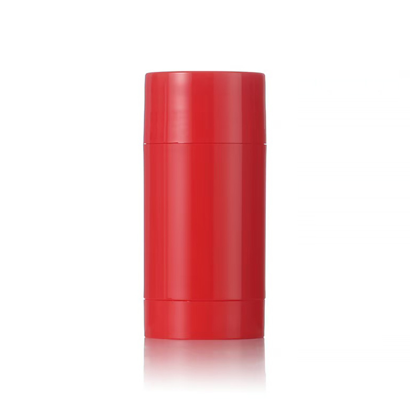 Cylindrical 15g 30g 50g 75g 100g AS Plastic Body Fragrance Container Empty Deodorant Balm